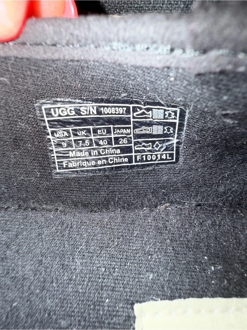 UGG australia black